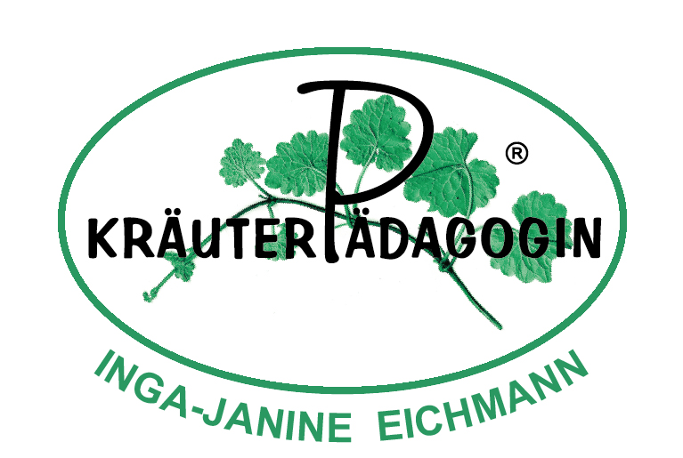 Logo Kräuterpädagogin Inga-Janine Eichmann, Gundermannschule