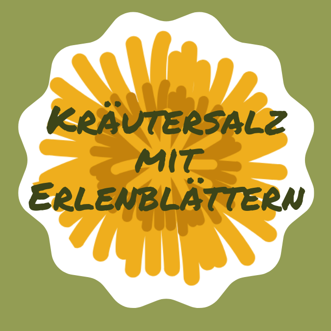 Einfaches Rezept, Kräutersalz, Wildpflanzensalz