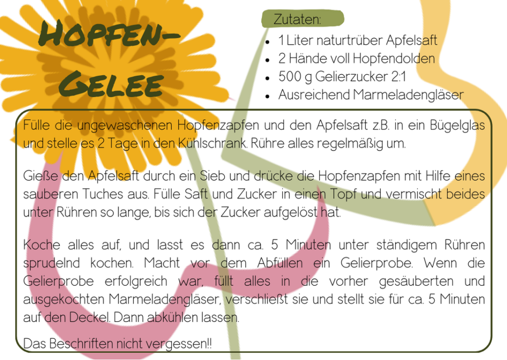 Hopfen-Gelee Rezept: Fruchtig, herb, außergewöhnlich