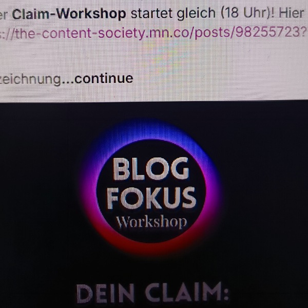 Blogfokus-Workshop, 12 von 12, 12. März 2026
