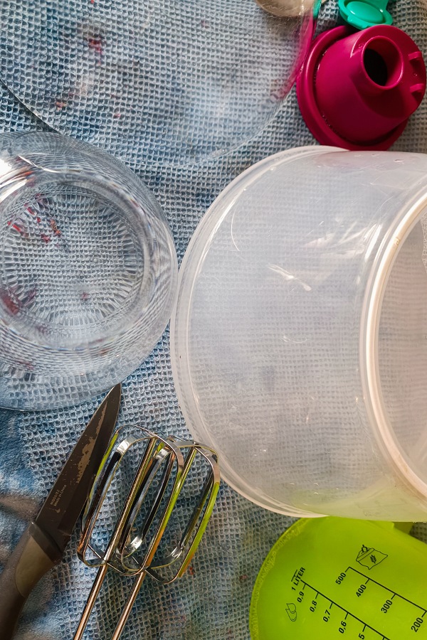 Erstmal wieder Aufräumen nach dem Küchenchaos