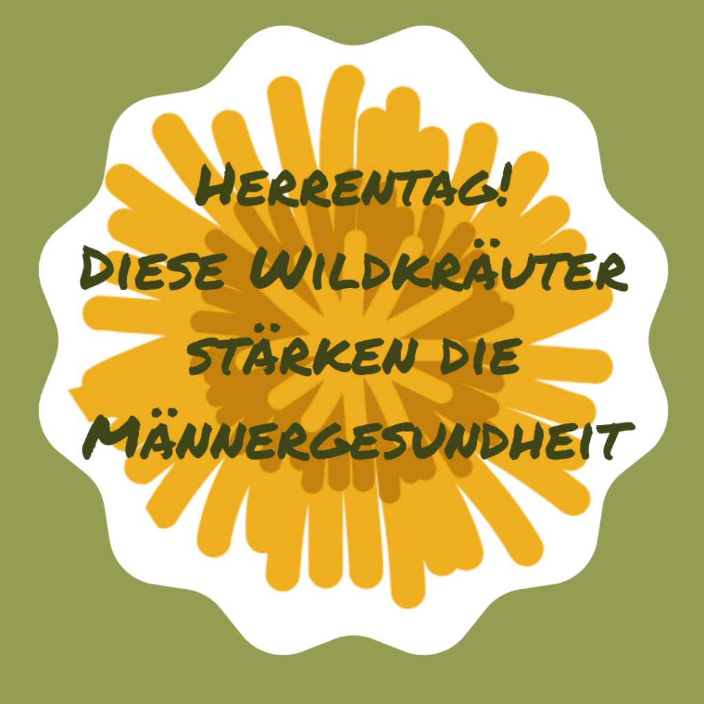Herrentag: Diese Wildkräuter stärken die Männergesundheit
