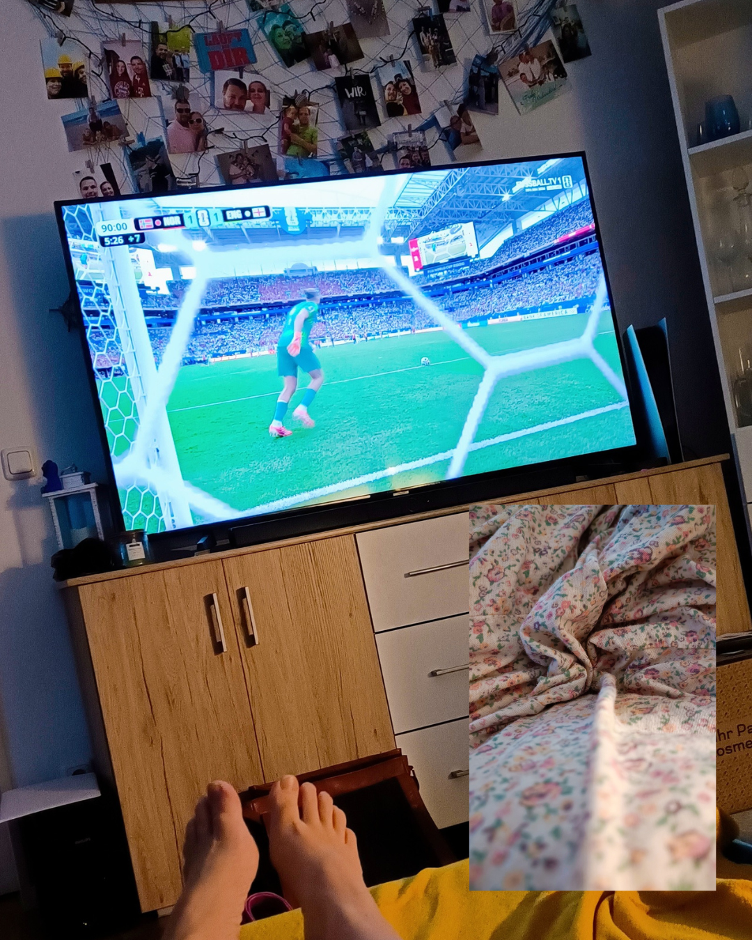 12 von 12 - Juli 2026 - Fußballnacht und Gartenflucht