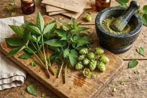 3 Lieblingskräuter: Giersch, Brennnessel und Hopfen